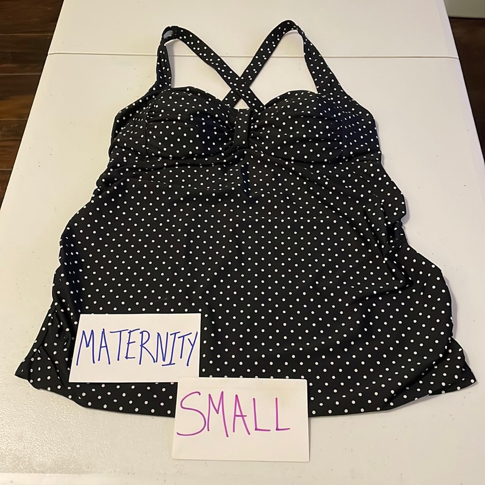 Motherhood Maternity Swim Top Small
